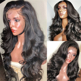 13x6 Transparent Lace Front Wig Big Body Wave