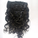 Clip In Human Hair Extensions Body Wave
