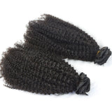 Clip In Human Hair Extensions Afro Kinky Curly