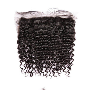 13x4 Lace Frontal  Deep Curly