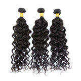 Brazilian Hair  Deep curly  3 Bundles +Closure