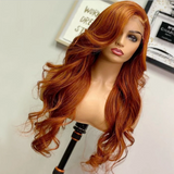 Magic Love 13x4 Lace Front Wig Ginger Color Body Wave