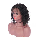 13X6 Transparent Lace Frontal Short Bob Wig Jerry Curl Y2