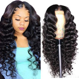 13x6 Transparent Lace Front Wig Loose Deep Wave