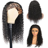 Lazy Girl Headband Wig Brazilian Hair Deep Wave